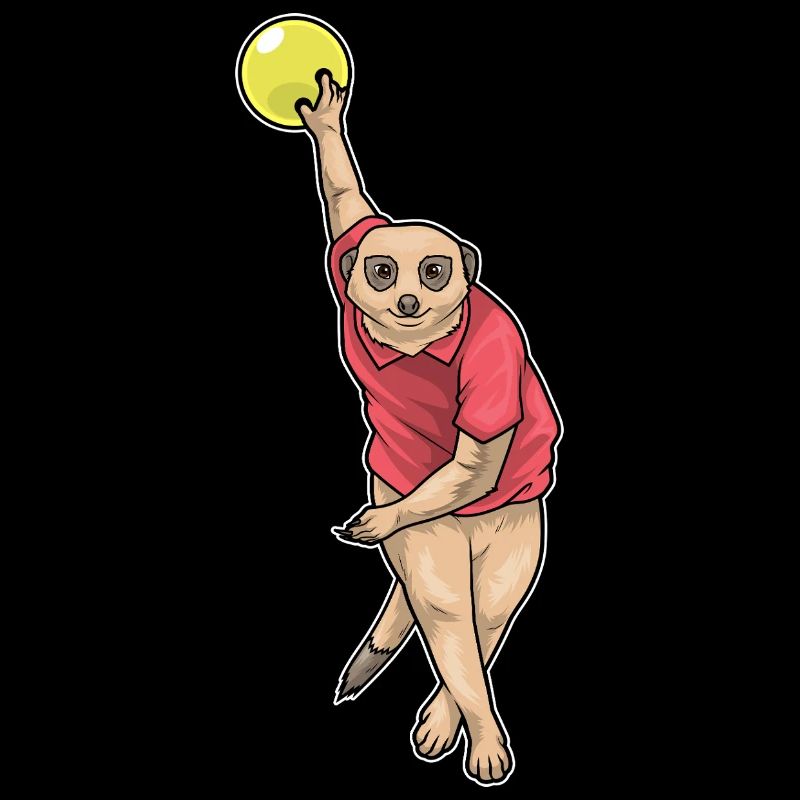 Erdmännchen Bowling Bowlingkugel