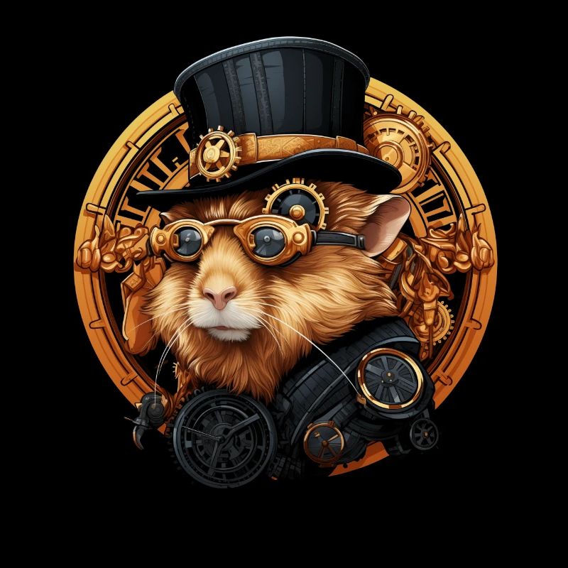 Cochon d’Inde Steampunk drôle cadeau