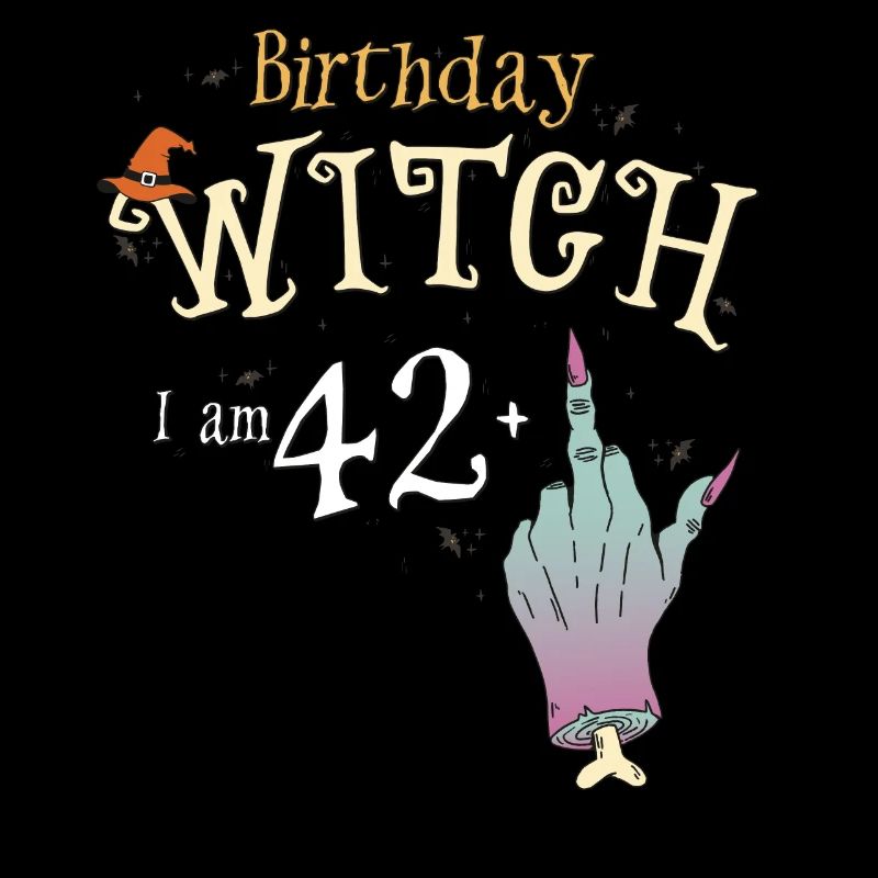 43 Year Old HallowQueen, 43rd Birthday Witch