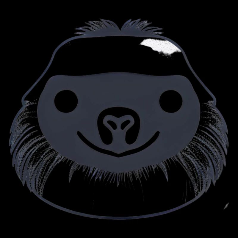 Cozy sloth face