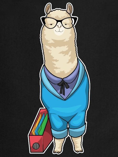 Alpaca Secretary Folder Office