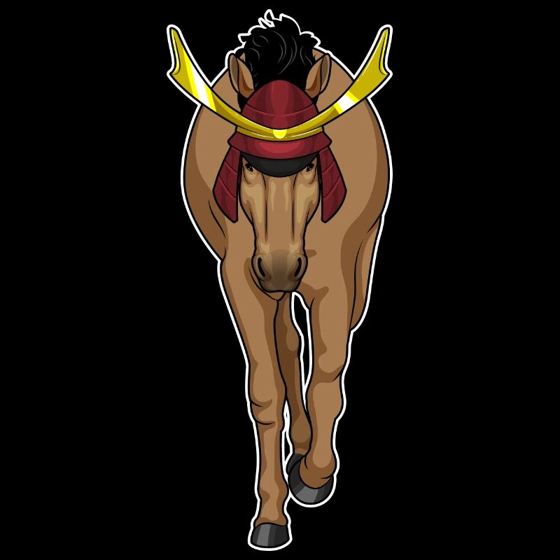 Pferd Samurai Kampfkunst