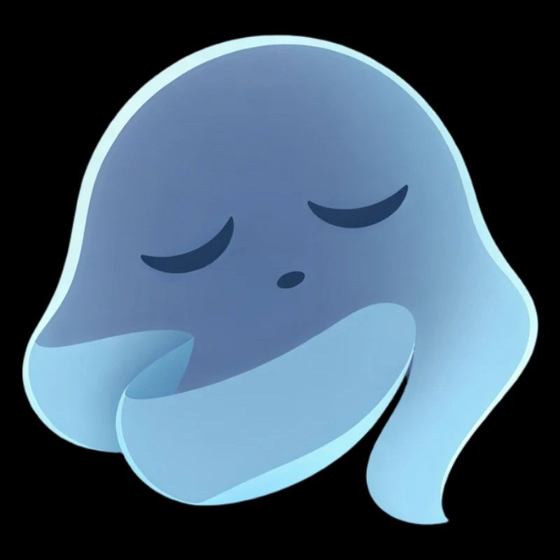 Schlafender Blaugeist Traum