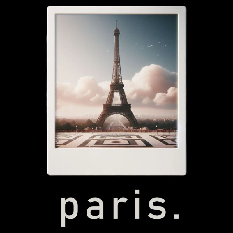 Tour Eiffel Paris Rétro Photo