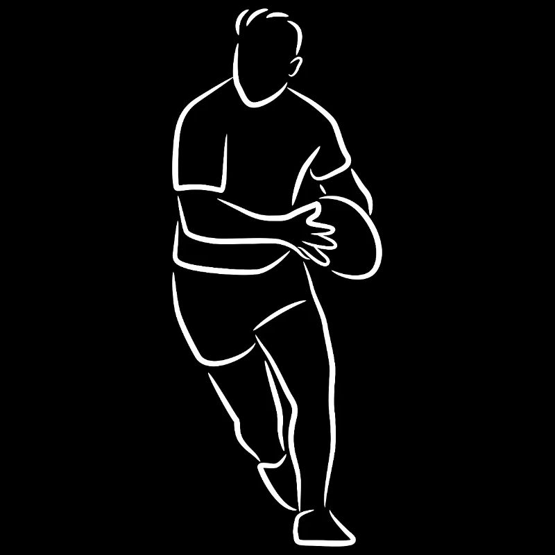 Rugby Drawing