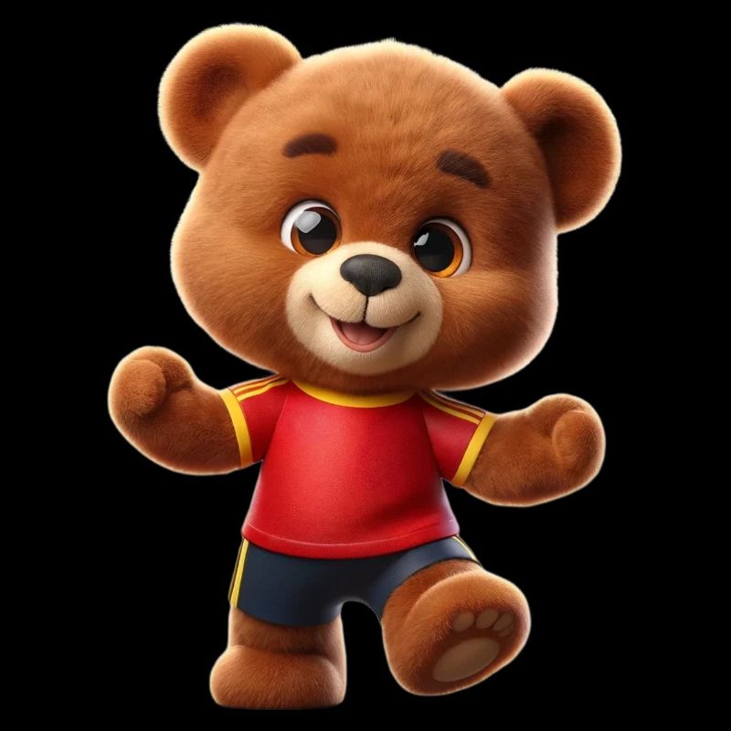 Teddy Tom feiert Spanien