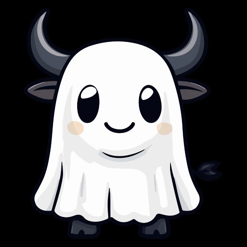 Stier Halloween Lustig Geist