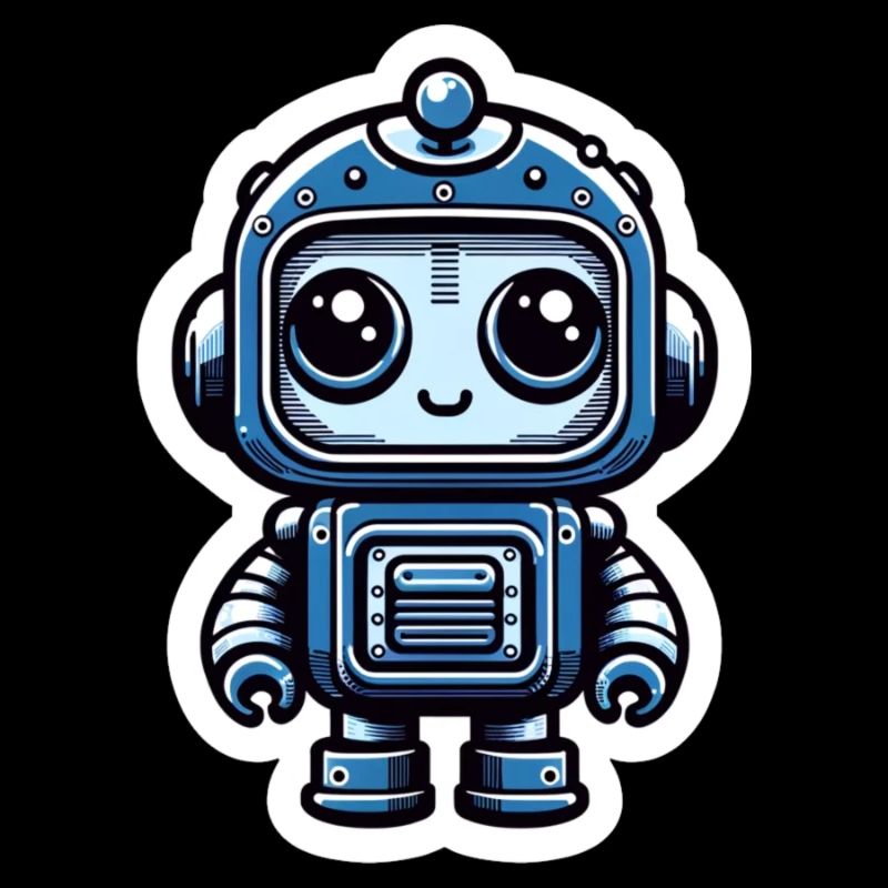 Blue robot