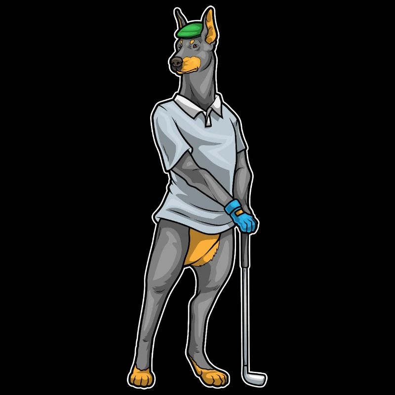Dobermann Golf Golfschläger