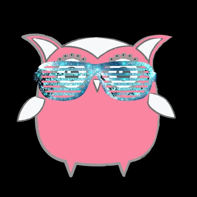 Hibou, Comic,menthe,Sonnenbrllle, spacebrille,sommer,