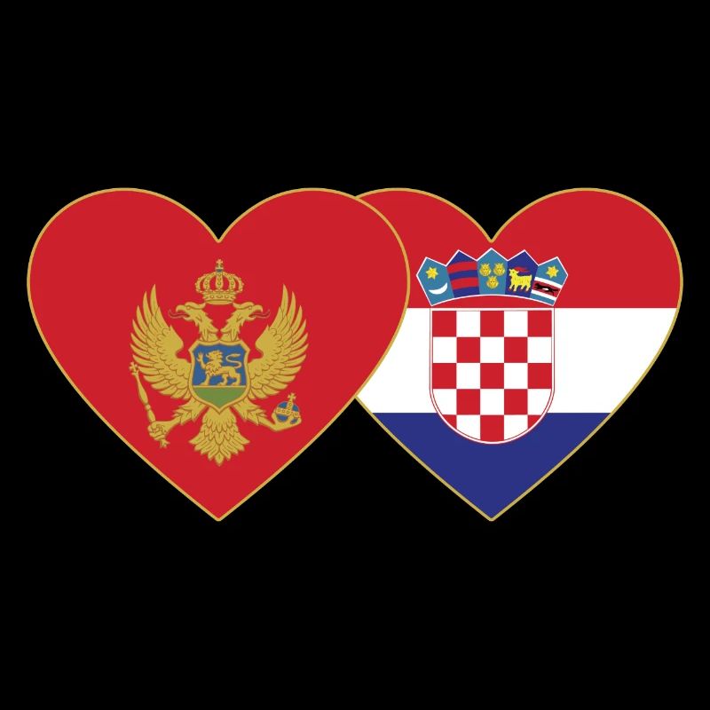 MonténégroDrapeau croate