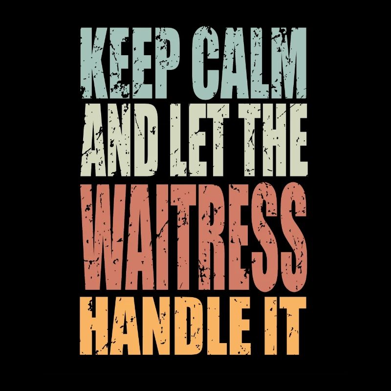 Keep Calm Service Saying Service Gift