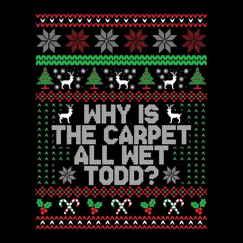 Warum ist der Teppich ganz nass Todd?