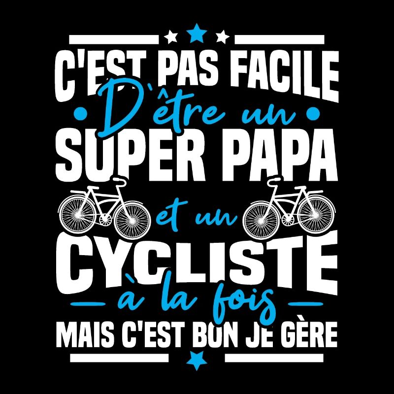 Super papa et Cycliste