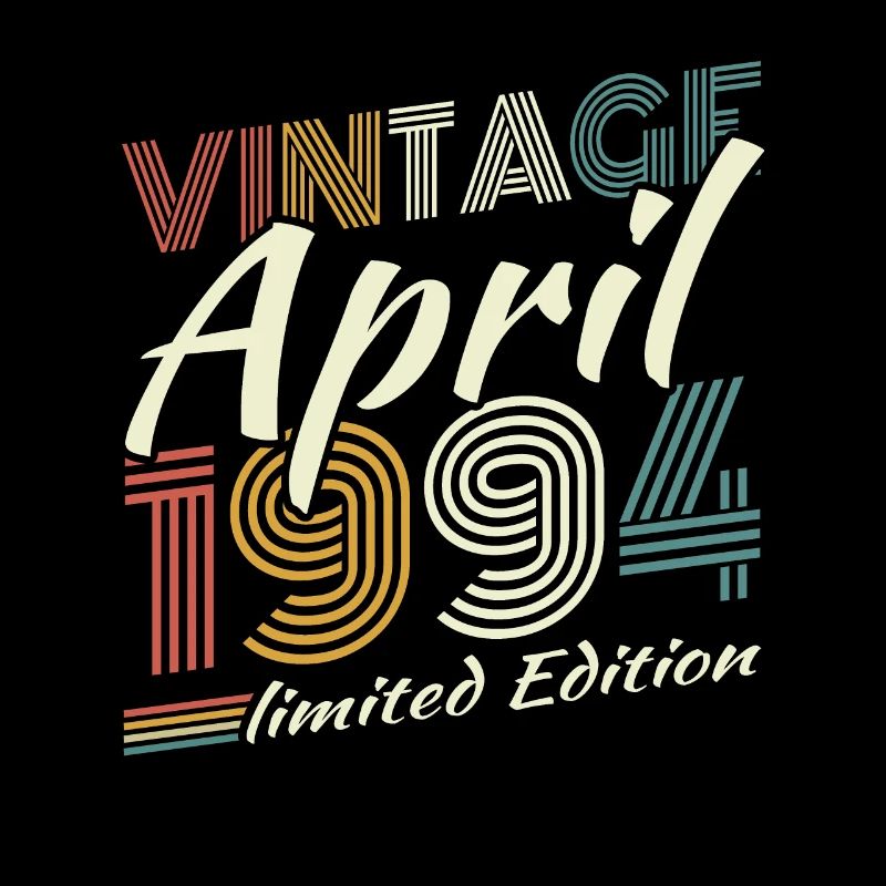 April 1994 Vintage Retro Geburtstagsgeschenk