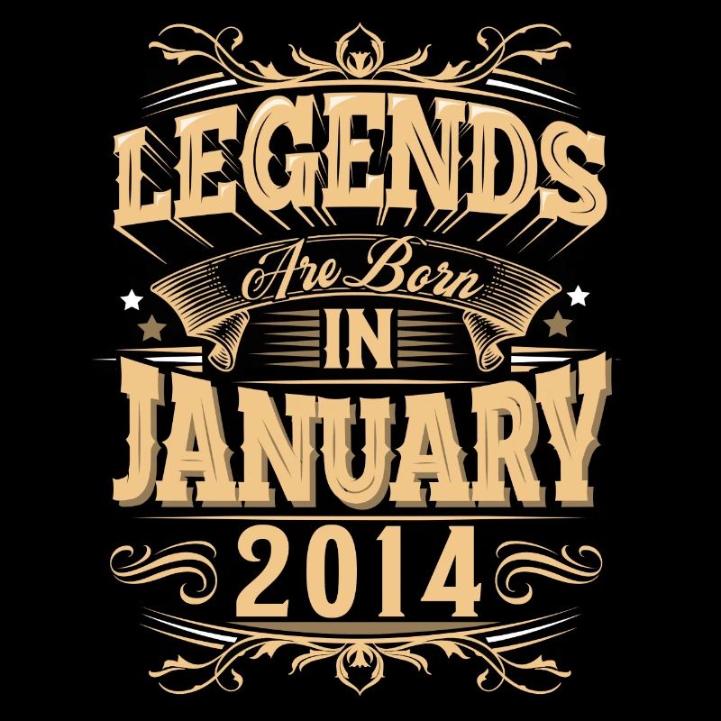 January 2014 Birthday Legend