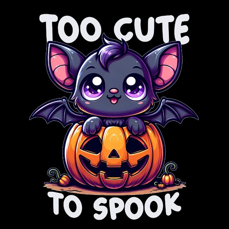 Cute bat Halloween