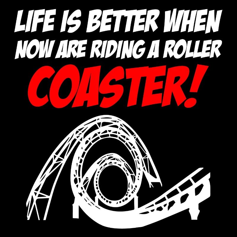 Riding Roller Coaster
