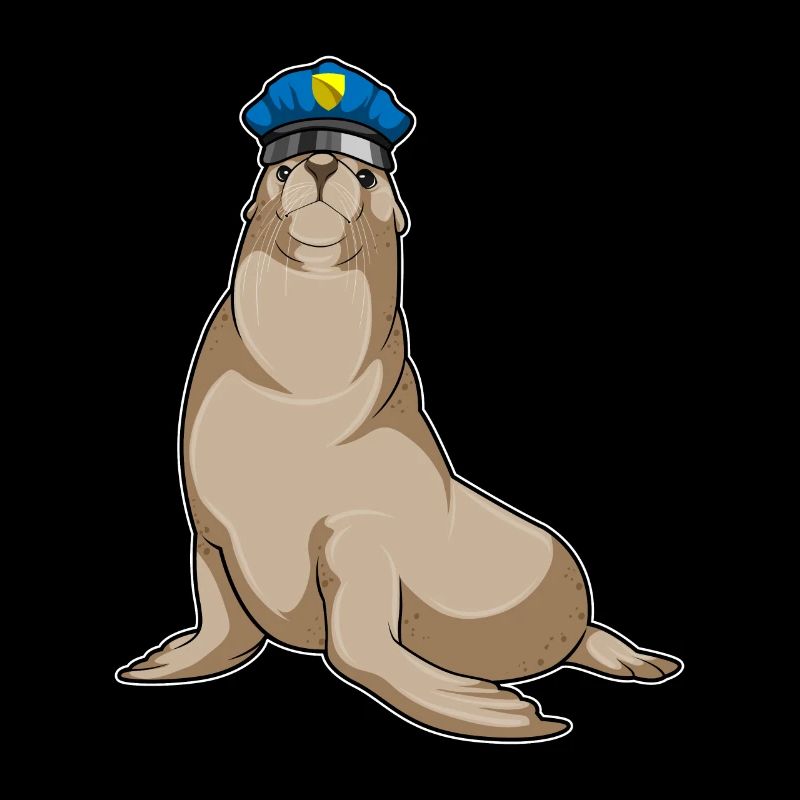 Seal as a policeman