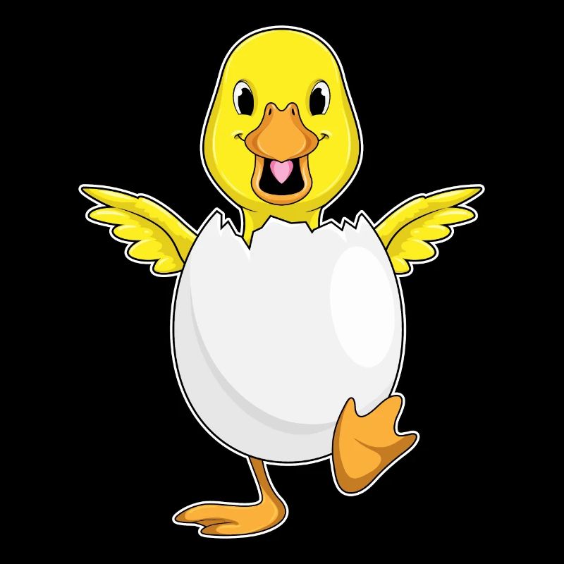 Ente mit Ei