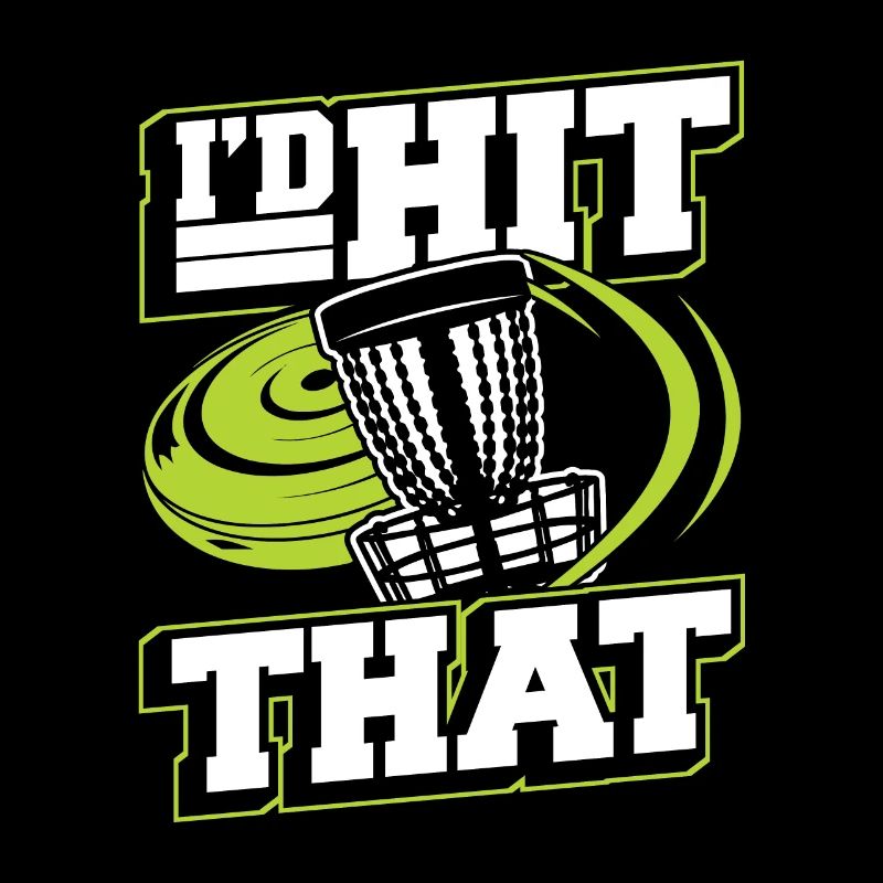 J’avais frappé ce disque de panier de golf frisbee