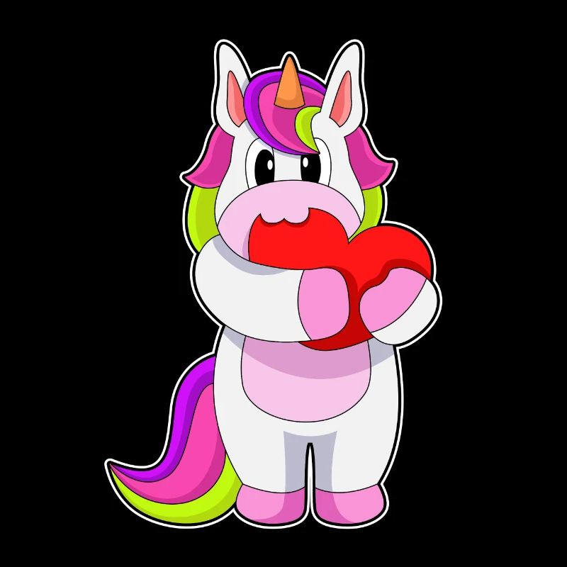 Einhorn Herz