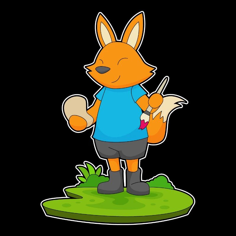 Fox Paint Brush