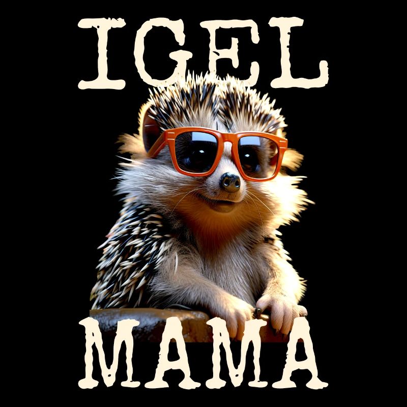 Igel Mama Mom Igelfrau Muttertag Igelmama Igel Mum