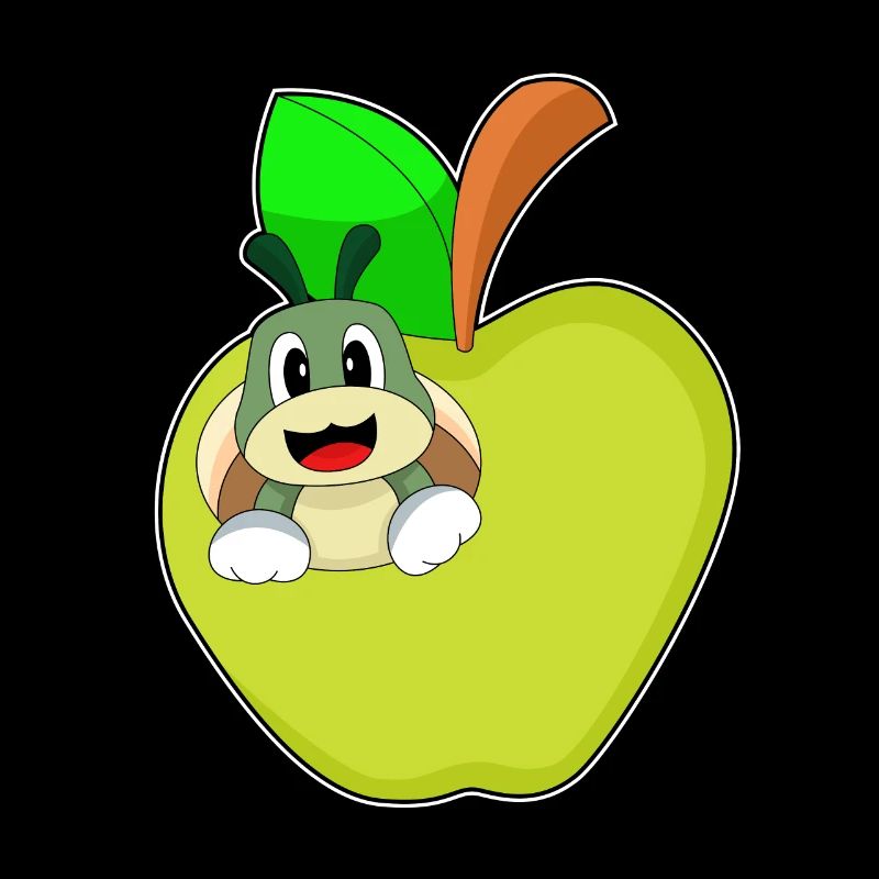 Caterpillar Apple Fruit
