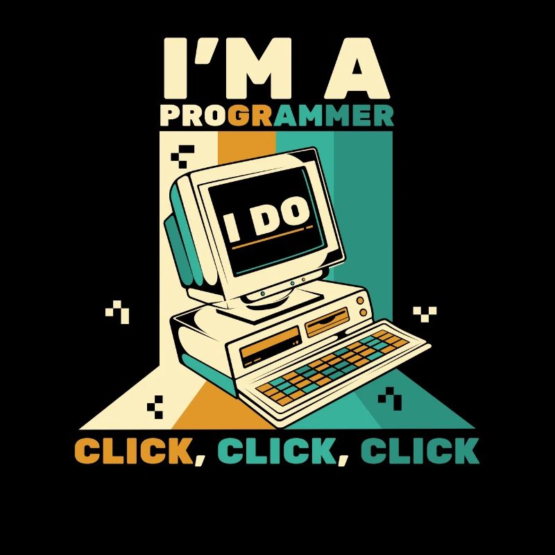 Je suis un programmeur Click Software Engineer Coder
