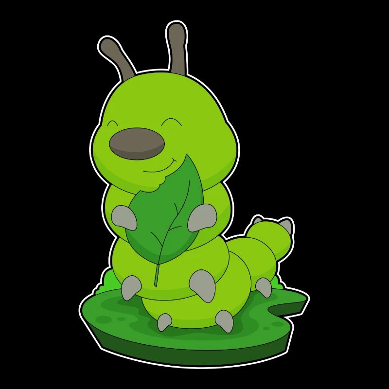 Caterpillar Leaf