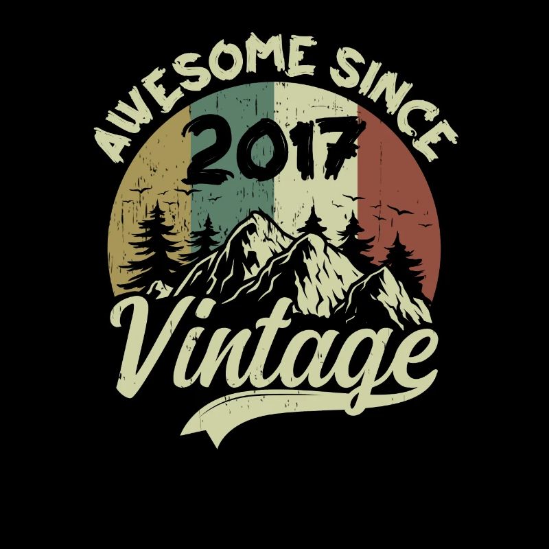 Millésime 2017 Cadeau D'anniversaire 2017