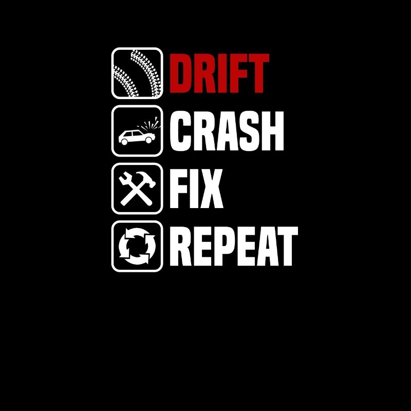 Déraper, s’écraser, réparer, répéter