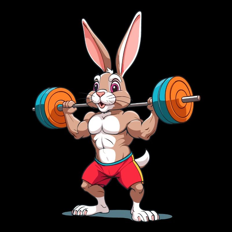 Funny Bodybuilder Animal Iknonic Workout