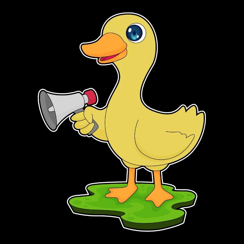 Mégaphone de canard