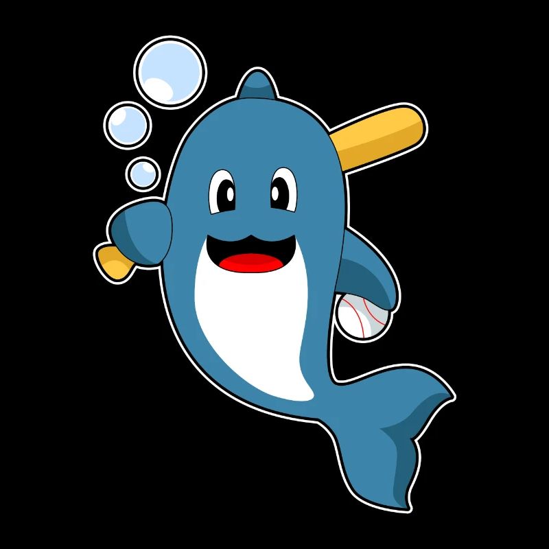 Delfin Baseball Baseballschläger