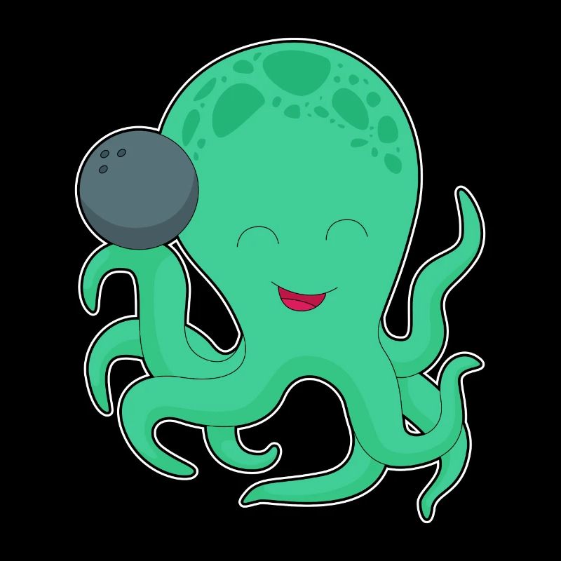 Krake Bowling Bowlingkugel