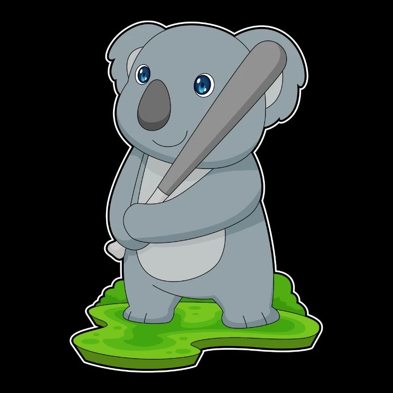 Koala Baseball Baseballschläger