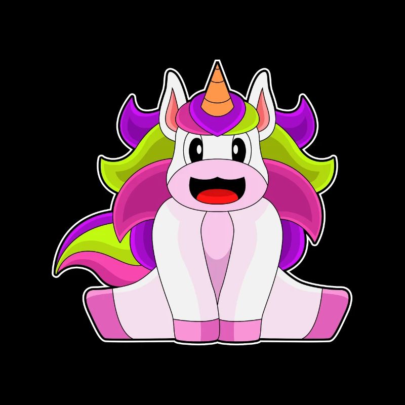 Licorne à poils longs