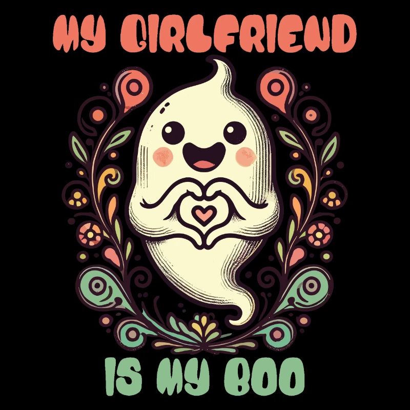My girlfriend is my boo ghost