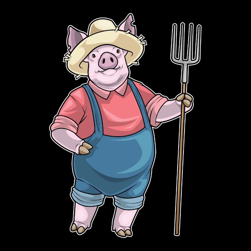 Pig Farmer Pitchfork