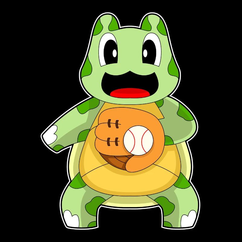 Turtle Baseball Baseball Bat