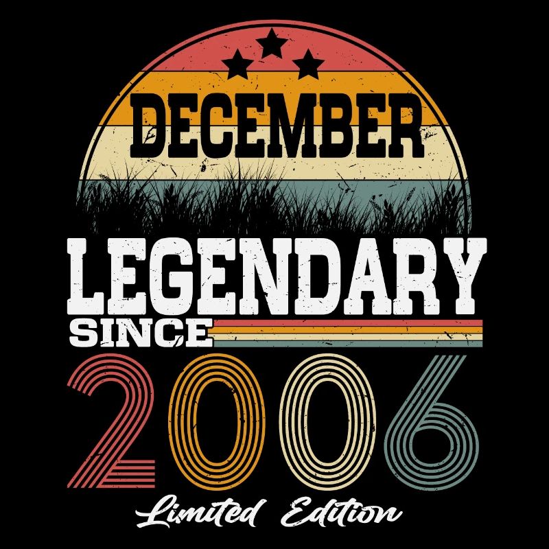 Legends were born in December 2006