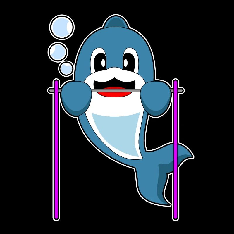 Dolphin Bodybuilder Pull-ups