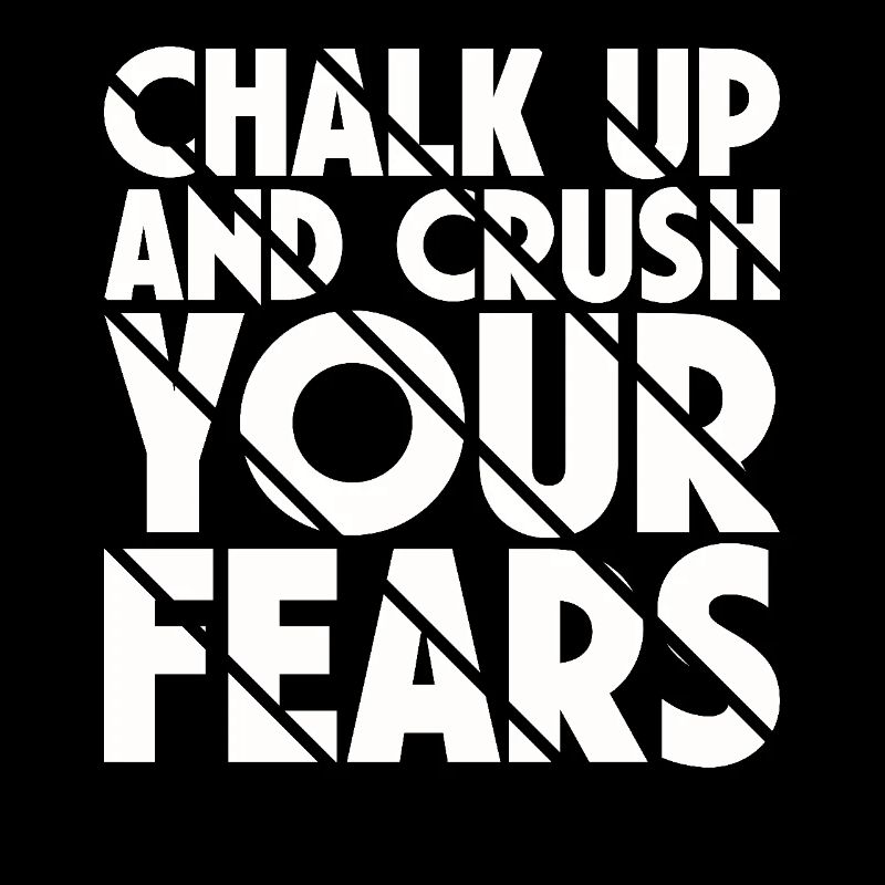 Bouldering Chalk Up Boulderer