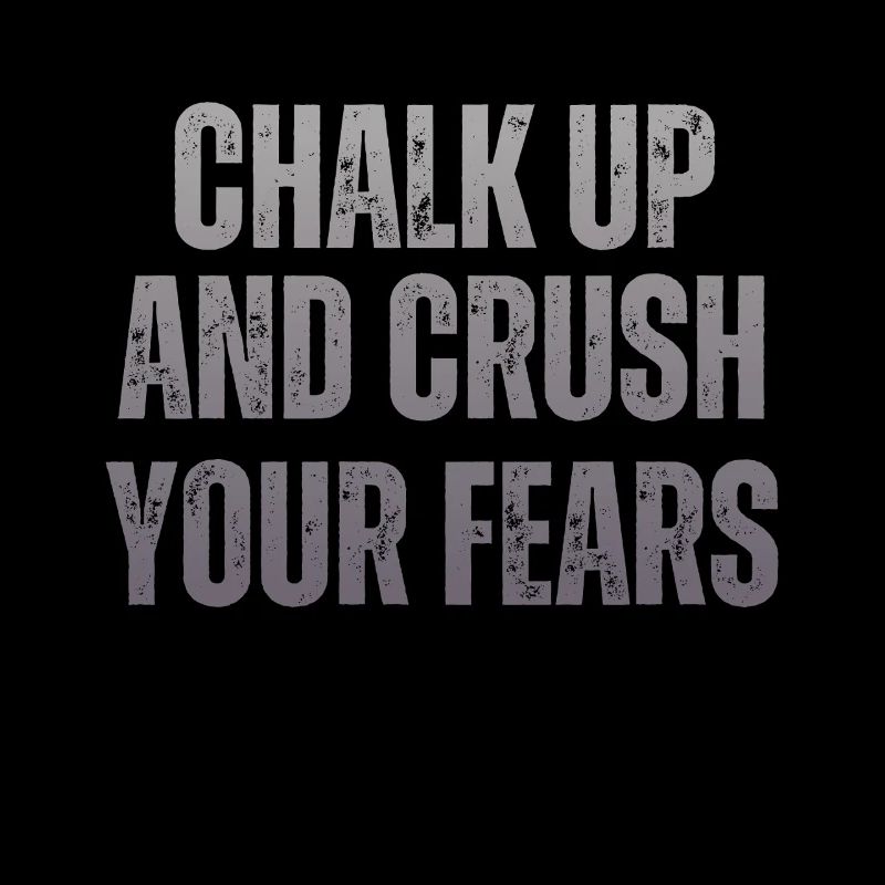 Bouldering Chalk Up Boulderer