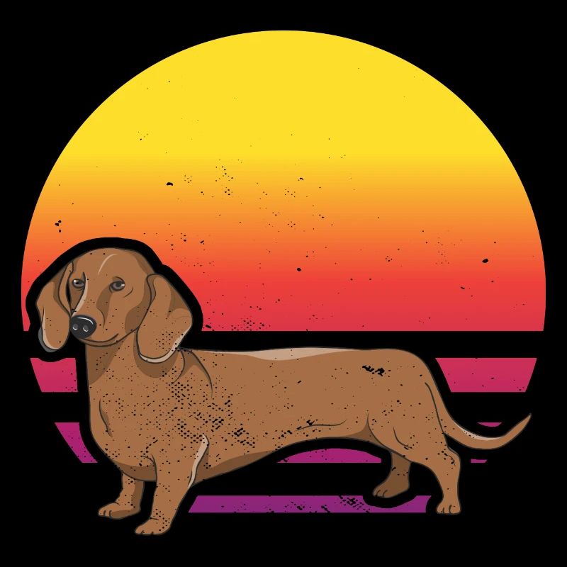 Dackel Hundehalter Hundebesitzer Hund Geschenkidee