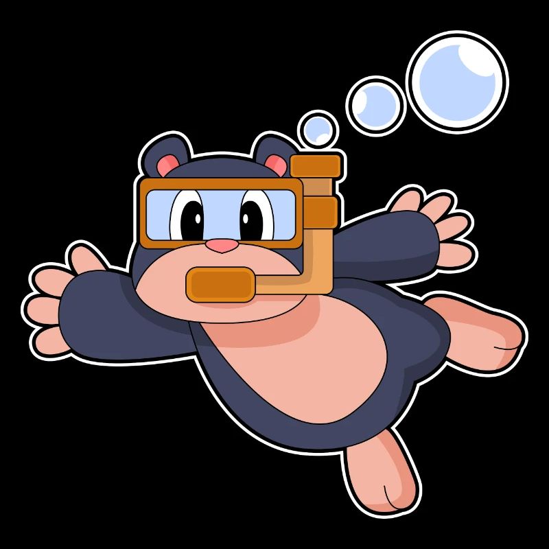 Mole Diver Snorkel Plongée