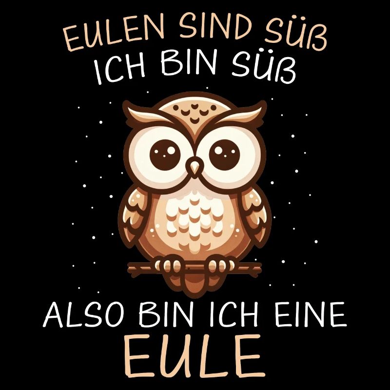 Nachteule Eule Eulen Vogel