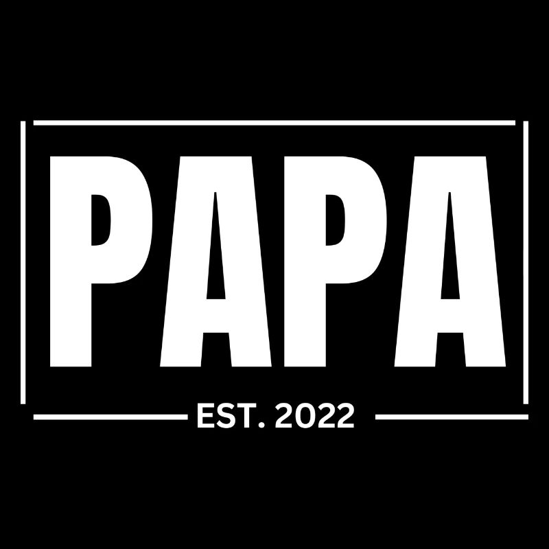 Papa Est. 2022 Father Gift